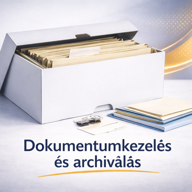 Dokumentumkezelés és archiválás